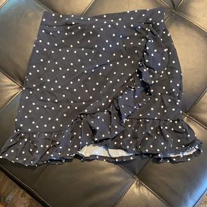 pyt polka dot skirt